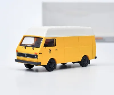 Produktbild von VW LT Hochraum-Kasten (1975) DBP - Deutsche Bundespost gelb/weiß Brekina 1:87