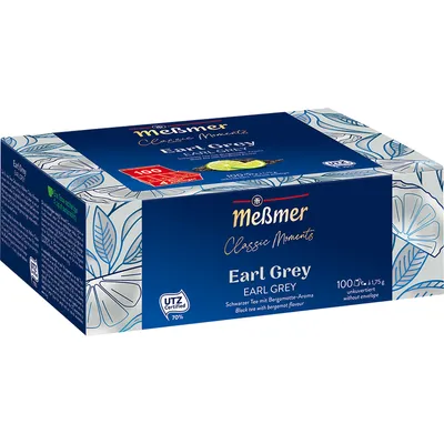 Zdjęcie produktu dla Meßmer Classic Moments Earl Grey Herbata czarna o smaku bergamotki 175g
