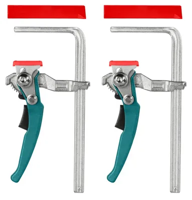 Ratsche-Führungsschienenklemme, 2er-Pack, für MFT-Tisch