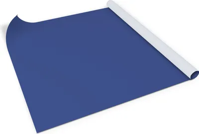 Produktbild von Blau– Möbelfolie selbstklebend – PVC Klebefolie für Möbel – Küche – Schränke – Möbelrenovierungsfolie – Möbeldekorfolie – 100x50 cm