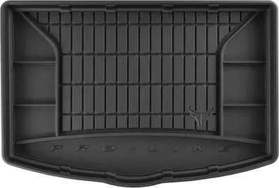 Immagine prodotto di Tappetini in gomma per bagagliaio TOYOTA Yaris 3 hatchback 2011-2020 TM