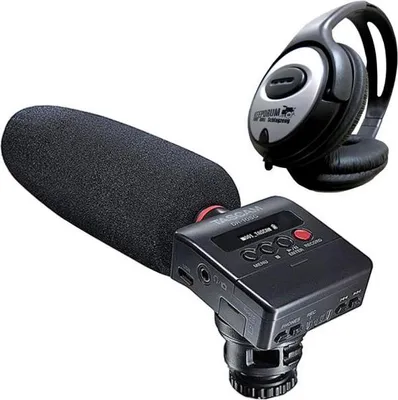 Immagine prodotto di Microfono direzionale Tascam DR-10SG con cuffie