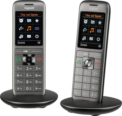 Telefono Cordless Gigaset CL660 - Display A Colori, Vivavoce, Rubrica 400 Contatti, Versione Italiana, Nero - 2