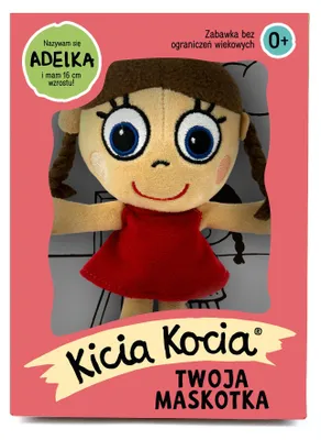 Produktbild von Maskotka Kicia Kocia Adelka pluszowa w pudełku dla dzieci