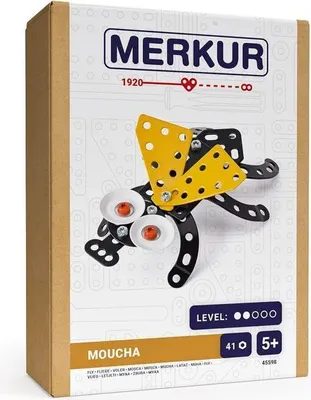 Obrázok produktu pre Rtuť - Chrobáky - Mucha, 41 kusov