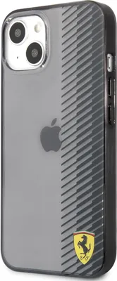 Produktbild von Ferrari iPhone 13 Back cover case - Gradients - Black
