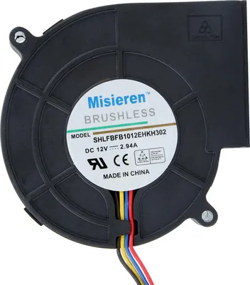 Produktbild von BBQ-Ventilator-Gebläse für Grill, Picknick, Camping, Feuer, Holzkohleanzünder, 12 V, 2,94 A