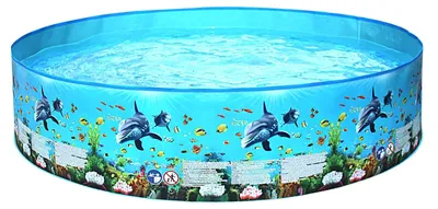 Zdjęcie produktu dla Solidchoice - Basen letni dla dzieci, 122 x 25 cm, nie nadmuchiwany