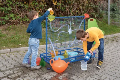 Produktbild von EDUPLAY 160269 Mobiles Gestell, blau