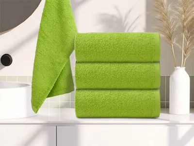 Obrázok produktu pre Detský uterák Bella zelený 30x50 cm, 100% bavlna