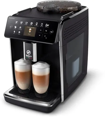 Zdjęcie produktu dla Saeco Automatyczny ekspres do kawy GranAroma SM6480/00, Ekspres do espresso, 1,8 l, Kawa mielona, Wbudowany młynek, 1500 W, Czarny