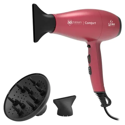 Produktbild von GA.MA 5D Therapy Comfort Halogen Haartrockner 2200 W Rot