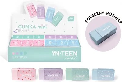 Immagine prodotto di Gomma da cancellare interprint in colori pastello