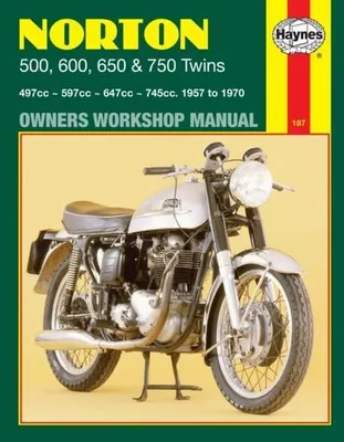 Obrázek produktu pro Norton 500, 600, 650 & 750 Twins (57 - 70) Haynes Repair Manual
