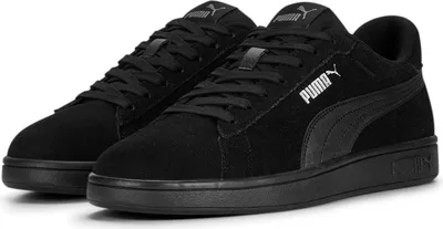 Produktbild von Puma Retro Sneaker Echtleder 'Smash 3.0' puma black - puma black - silver, Neutral EU:47 EU