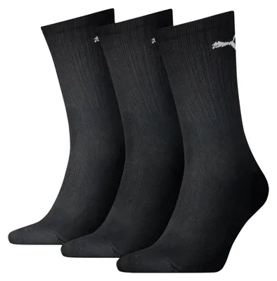 Produktbild von Puma - Socken für Herren/Damen Uni - Sport(3er-Pack) PP1796 (43 EU - 45,5 EU) (Schwarz)