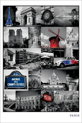 Image de PARIS - 61x91,5cm - Affiche Poster