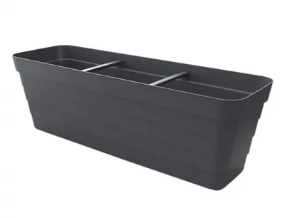 Zdjęcie produktu dla Nohel Garden Skrzynia samonawadniająca WOOD plastikowa 60x20x19cm