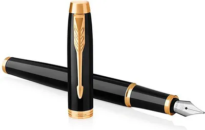 Produktbild von PARKER Füller IM     Lacquer Black                    F Blau Geschenkbox