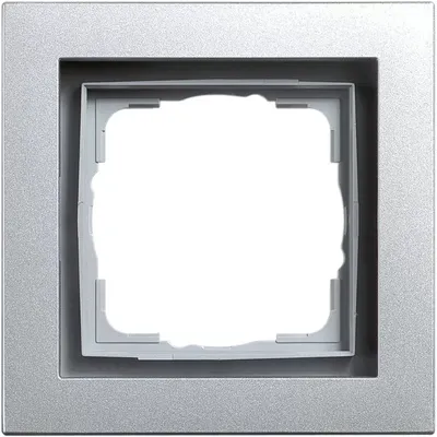 Produktbild von GIRA Adapterrahmen 1-fach alu 1253651 (1253651)