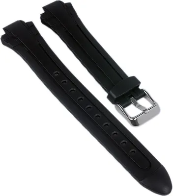 Produktbild von Casio Collection Uhrenarmband | Ersatzband Resin schwarz für MTR-302
