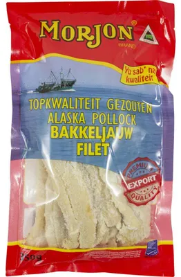 Image de Morjon Bakkeljauw Filet 350g – filet de stockfish tendre pour des plats créatifs