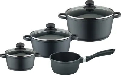 Obrázok produktu pre ELO Black Cast Sada Hrncov 4 Ks Hliníkové 62440