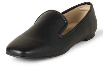 Immagine prodotto di A. Essentials: Ciabatta da donna, modello minimalista, in ecopelle nera, taglia 4
