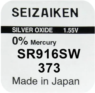 Immagine prodotto di 1 batteria a bottone originale SEIZAIKEN 346, SR712SW, 1,55 V, batteria per orologi, batteria ricaricabile