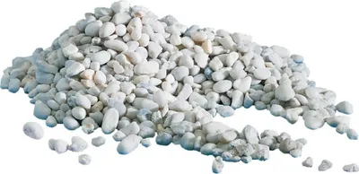 Immagine prodotto di Amtra Gravel: ghiaia naturale per acquari, terriccio decorativo, granuli bianchi grossolani