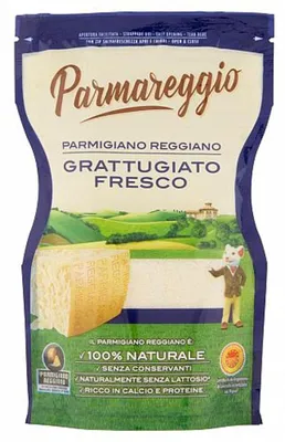 Image de Parmigiano Reggiano râpé, 60 g, marque Parmareggio