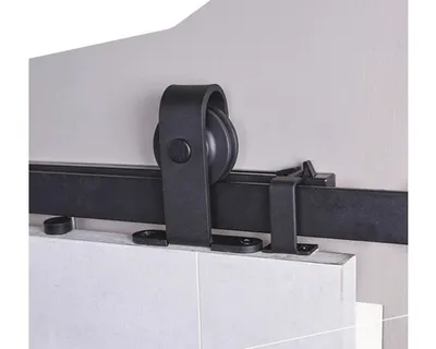 Produktbild von Intersteel Schiebetürsystem 200 cm Basic Top mm Schwarz