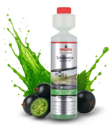 Produktbild von NIGRIN Performance Scheibenklar Konzentrat 1:100 Designer Duft | 250 ml | Reinig