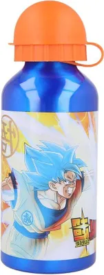 Image de Gourde en aluminium - Dragon Ball - Pour enfants - 400 ml - Bouteille d'eau réutilisable