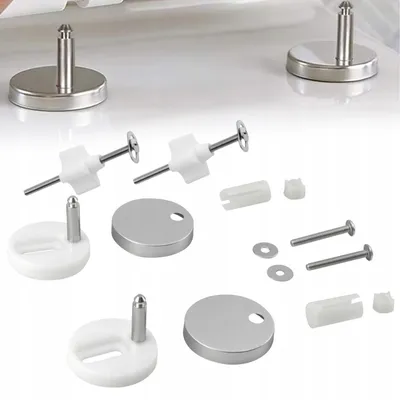 Obrázok produktu pre Skrutky Na Upevnenie Sedadla Wc Skrutky Skrutky Skrutky Závesy