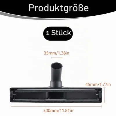 Obrázok produktu pre Sací nástavec na podlahu, priemer 35 mm, kompatibilný s prístrojmi značiek Miele, Bosch, Kärcher, AEG, Philips