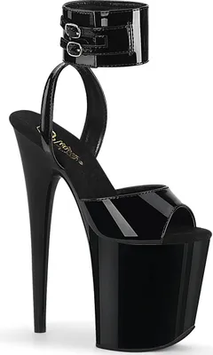 Obrázok produktu pre FLAMINGO-891 dámske sandále značky Pleaser, čierne EU 39, US 9