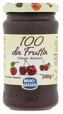 Immagine prodotto di Menz e Gasser 100 da Frutta Ciliegie Spalmabile 240g