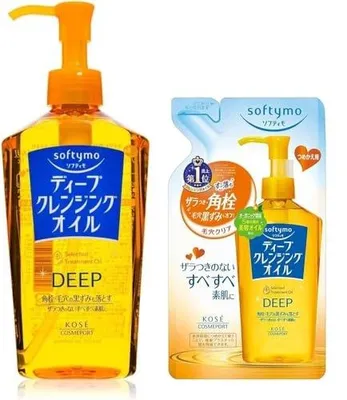 Zdjęcie produktu dla Olejek do demakijażu softymo deep cleaning oil 230 ml wkład