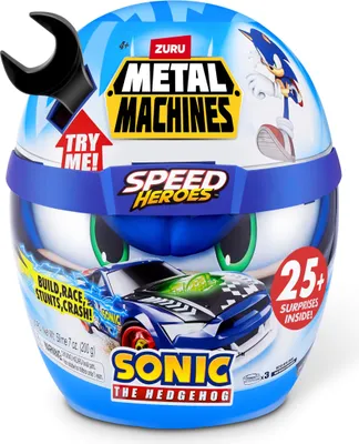 Immagine prodotto di ZURU Metal Machines Speed Heroes Sonic the Hedgehog