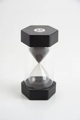 Produktbild von Mega Sanduhr 30 min, schwarz