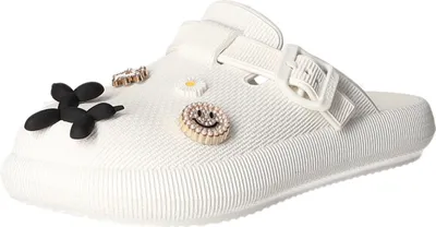 Produktbild von Dockers Clogs in weiss/weiss kombi, Gr. 38