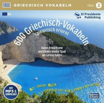 Obrázok produktu pre 600 Griechisch-Vokabeln spielerisch erlernt - Teil 2