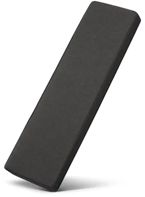 Produktbild von Beautissu Outdoor Bankauflage Calme BK 150x40x5cm Graphitgrau