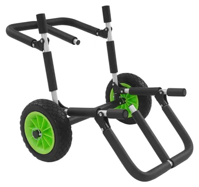 Productafbeelding van Aluminium Surfkar - Transporttrolley voor 2 Kajaks/SUPs - 80 kg Draagvermogen