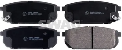 Produktbild von SWAG Bremsbeläge Satz Hinten Bremsklötze für KIA SORENTO I (JC) 91 91 6524