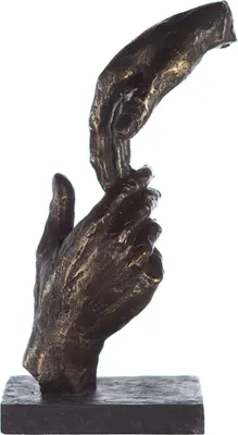 Produktbild von Casablanca by Gilde Dekofigur Skulptur Two hands H. 29 cm,89236