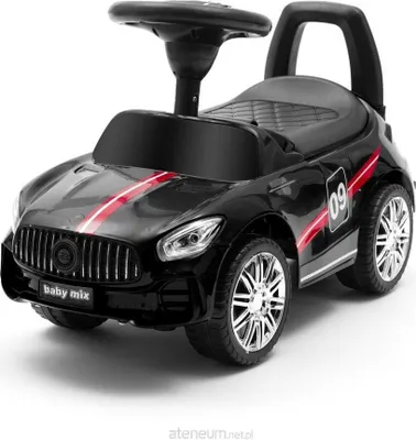 Zdjęcie produktu dla Jeździk dziecięcy z dźwiękiem Racer czarny