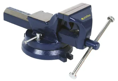 Parallelschraubstock aus geschmiedetem Stahl, 10-20 cm Backenbreite