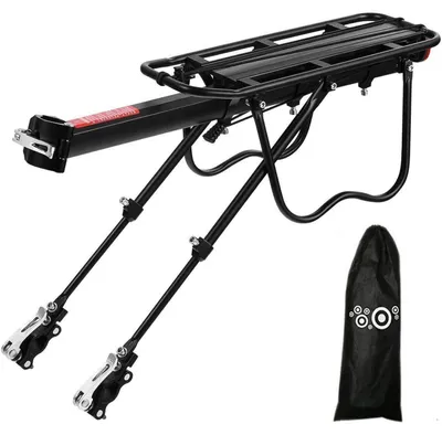 Produktbild von Fahrrad Gepäckträger Aluminiumlegierung 24-29 Zoll Einstellbar Schnellspanner mit Reflektor